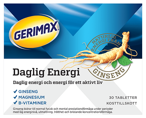 Gerimax Daglig Energi 30 st Gerimax