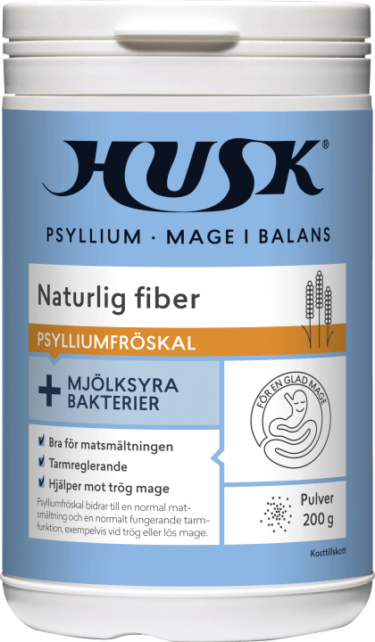 Husk Mage i Balans Fiber+Mjölksyrabakterier 200 g Husk