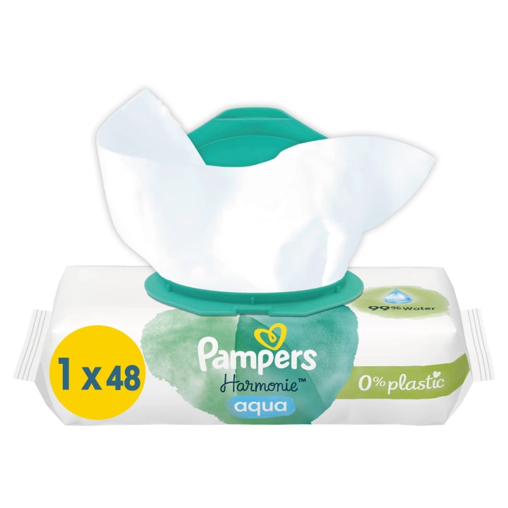Pampers Harmonie Aqua Wet Wipes 48st Pampers