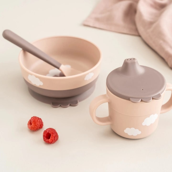 Done by Deer Foodie First Meal Set Happy clouds Powder Done by Deer