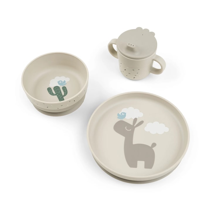 Done by Deer Foodie Dinner Set Lalee Sand Done by Deer