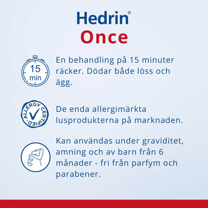 Hedrin Once Spraygel 100 ml Hedrin