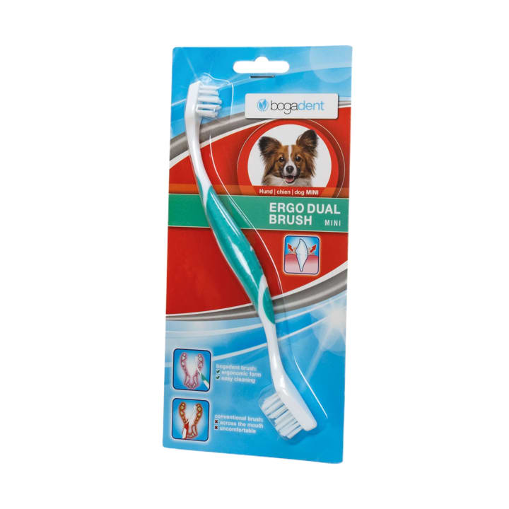 Bogadent Ergo Dual Brush Mini Dog bogadent