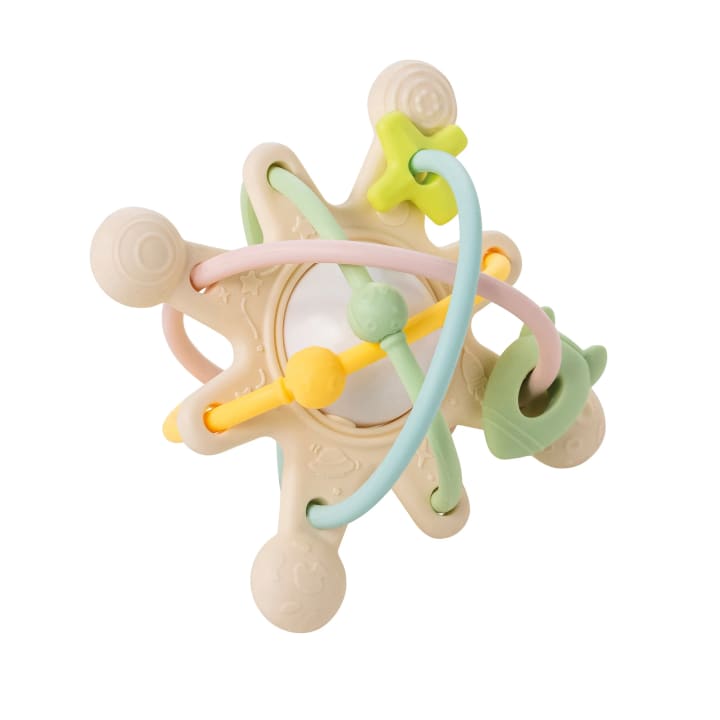 Nattou Soft Silicone Bitleksak Galaxy Pastell Nattou