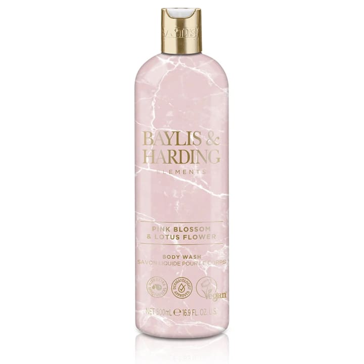 Baylis & Harding Elements Pink Blossom & Lotus Flower Body Wash 500 ml Baylis & Harding