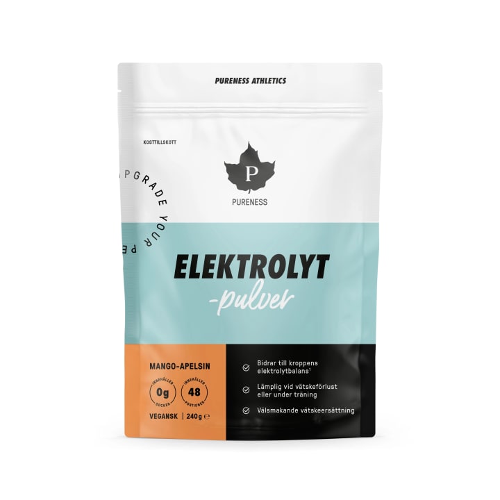 Pureness Elektrolytpulver Mango Apelsin  240 g Pureness