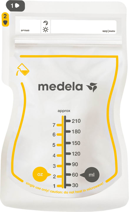 Medela Easy Pour Förvaringspåsar För Bröstmjölk 25 st Medela