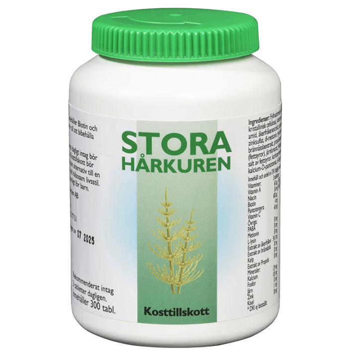 Stora Hårkuren 300 tabletter BioMedica