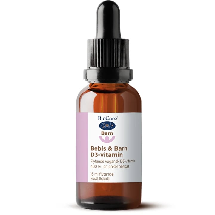 BioCare Bebis & Barn D3-vitamin 15ml BioCare