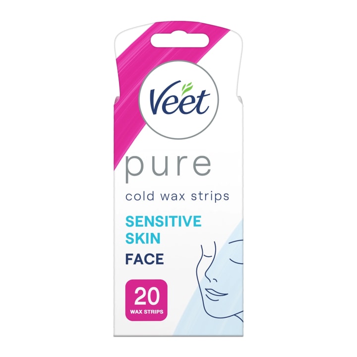 Veet Pure Wax Strips Face Sensitive Skin 20 st Veet