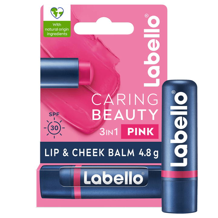 Labello Caring Beauty Pink 4,8 g Labello