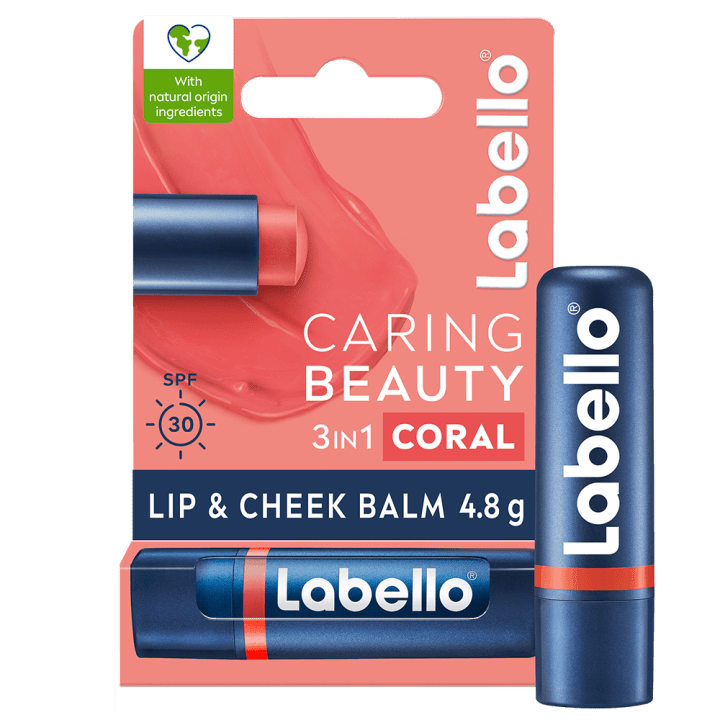 Labello Caring Beauty Coral-Nude 4,8 g Labello