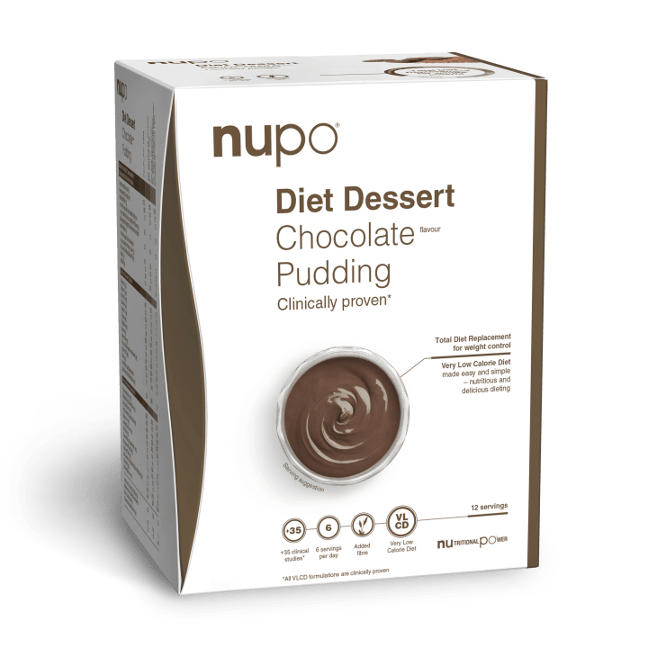 Nupo Diet Dessert Chocolate Pudding 12 portioner Nupo