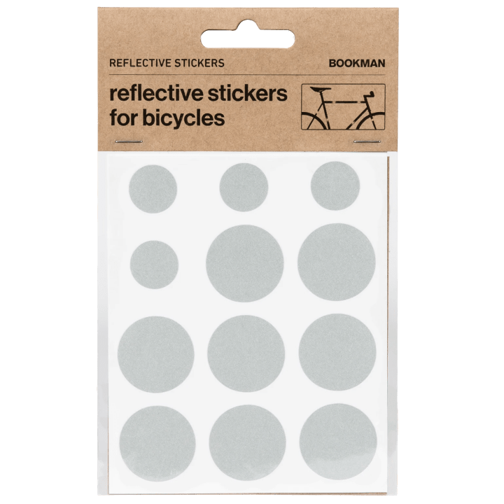 Bookman Sticky Reflectors White Bookman