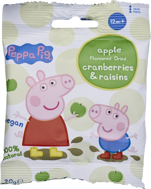 Mumsisar Greta Gris Äpple 20 g Mumsisar