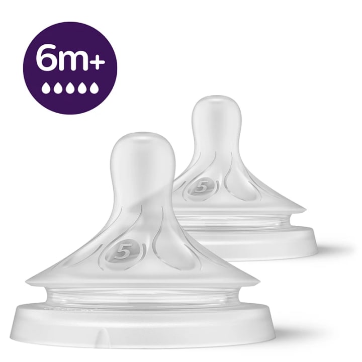 Philips Avent Natural Response Dinapp flöde 5 2-pack Philips Avent