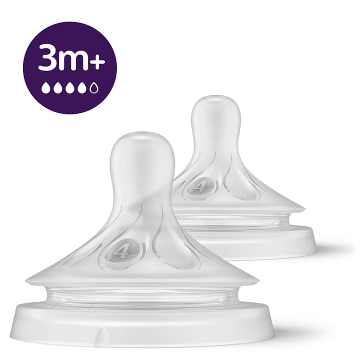 Philips Avent Natural Response Dinapp flöde 4 2-pack Philips Avent