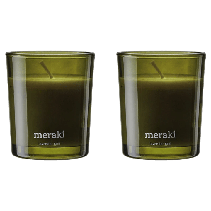 Meraki Doftljus Lavender Rain 2x60g Meraki
