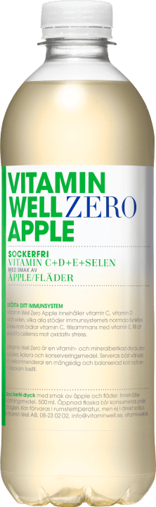 Vitamin Well Zero Apple 500 ml Vitamin Well