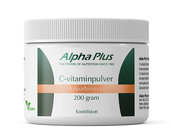 Alpha Plus C-Vitaminpulver 200 g Alpha Plus