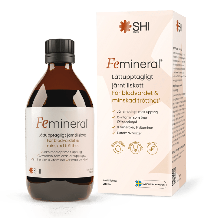 Femineral Järn- Och Mineraltillskott 200 ml Femineral