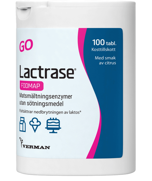 Lactrase FODMAP 100 st Lactrase