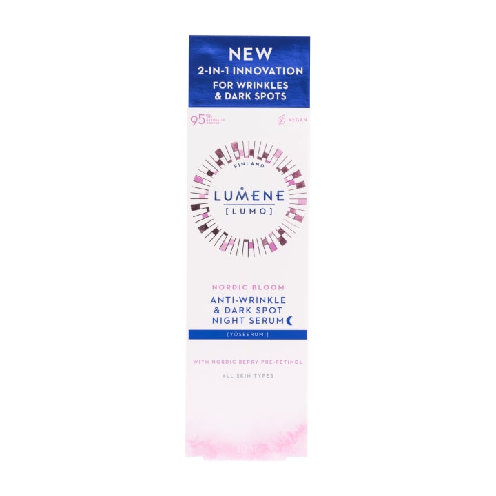 Lumene Nordic Bloom Anti-Wrinkle & Dark Spot Night Serum 30 ml Lumene