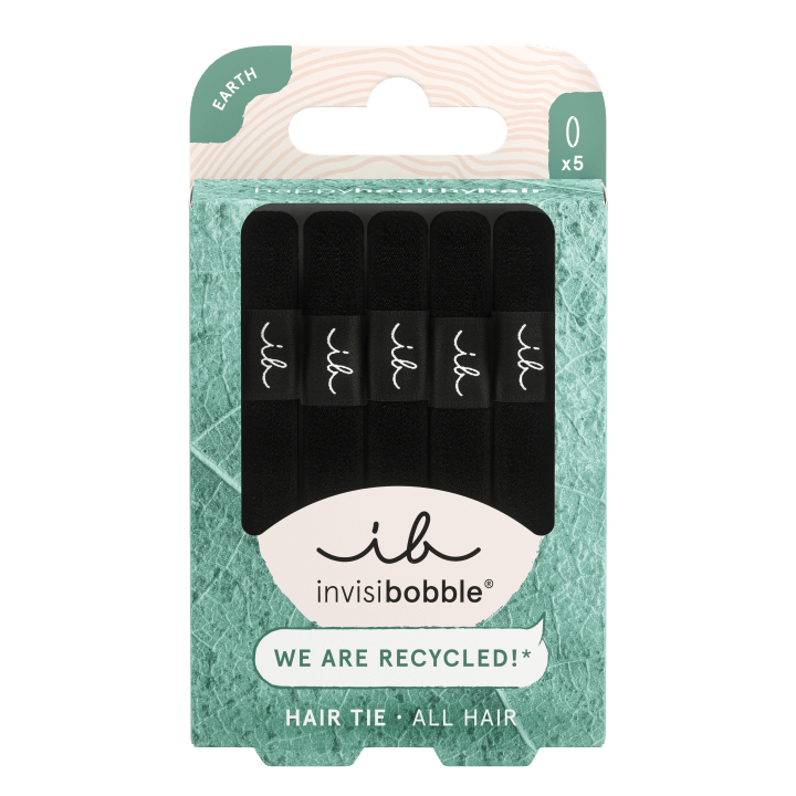 Invisibobble Hair Tie Black 5 st Invisibobble