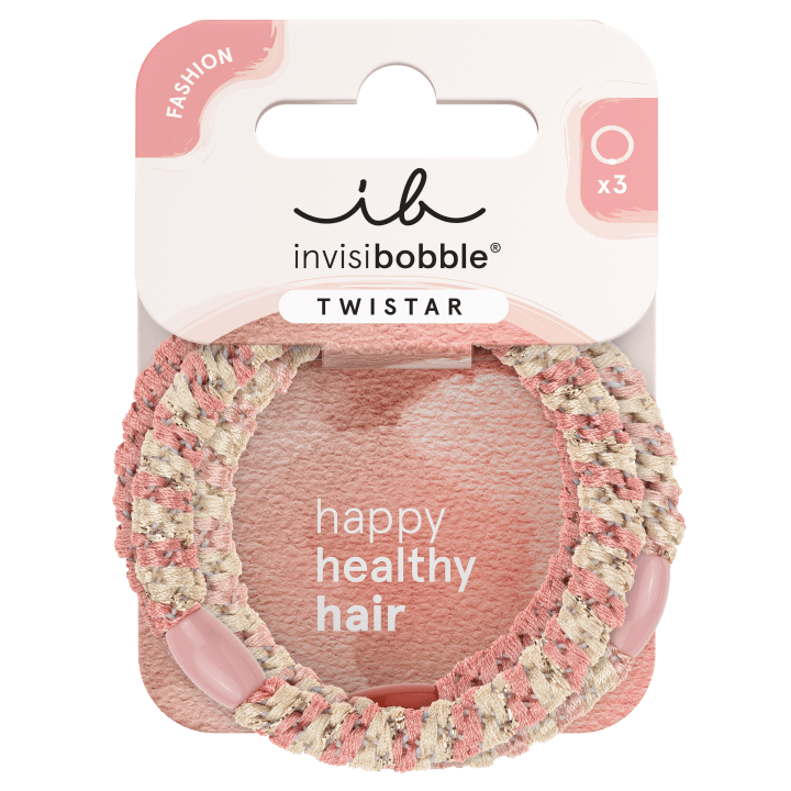 Invisibobble Twistar Braids Blush 3 st Invisibobble