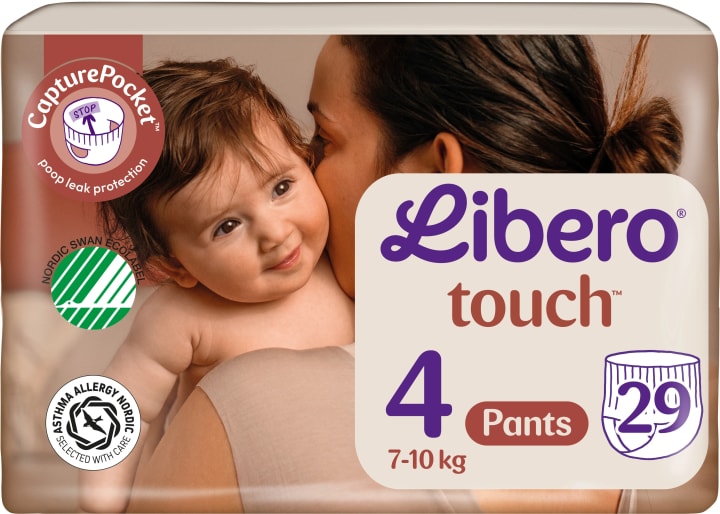 Libero Touch 4 Byxblöjor 7-12 kg 29 st Libero