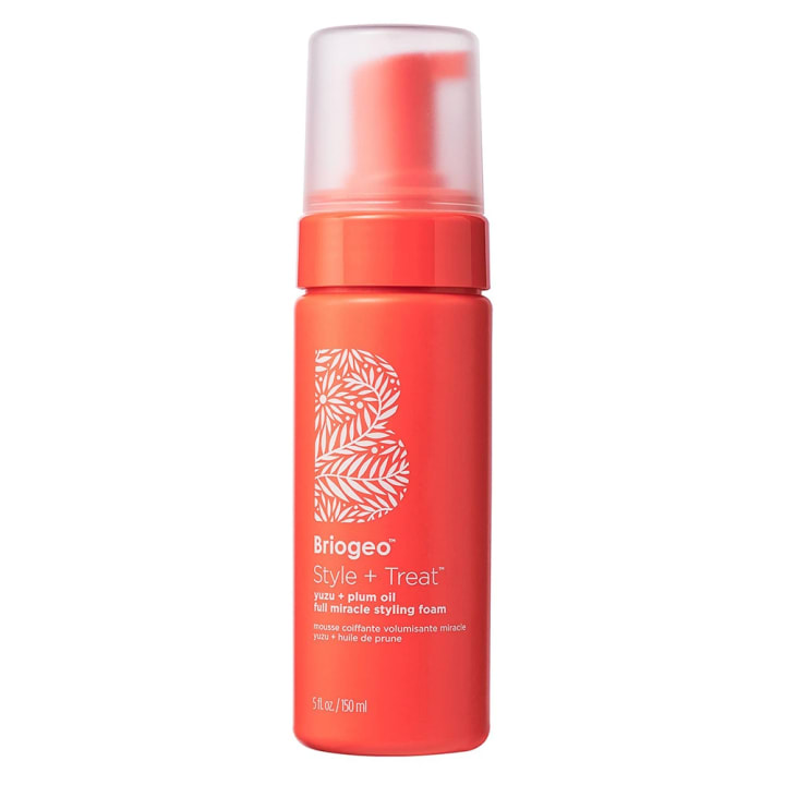 Briogeo Style+Treat Yuzu+Plum Oil Full Miracle Styling Foam 150 ml Briogeo