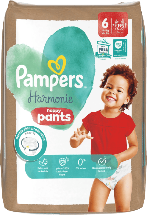 Pampers Harmonie Storlek 6 Pants 15+ kg 19 st Pampers