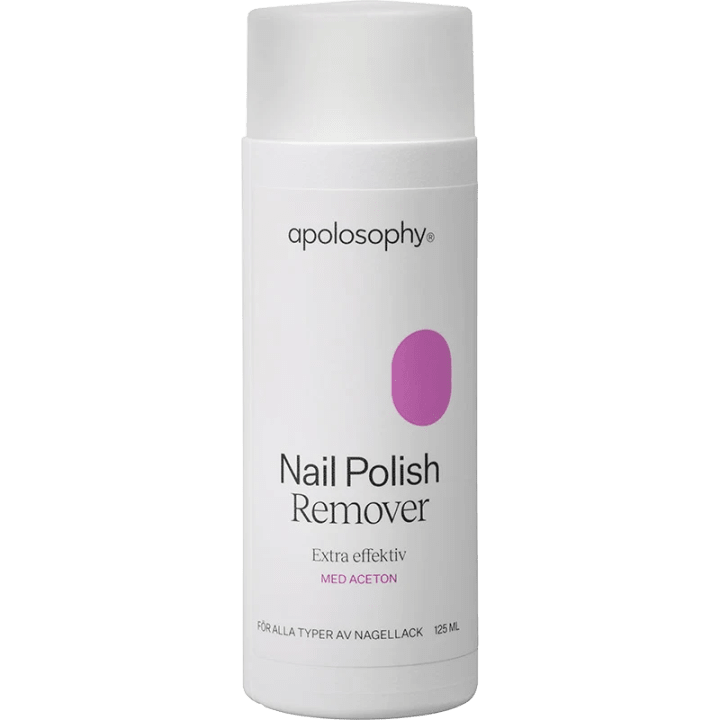 Apolosophy Nail Polish Remover med Aceton 125 ml Apolosophy
