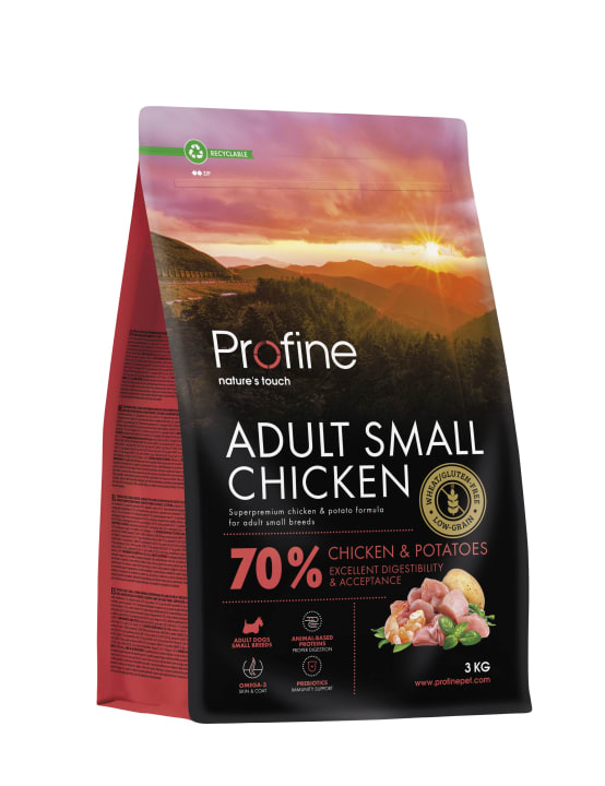 Profine Dog Dry Adult Small Chicken 3 kg Profine