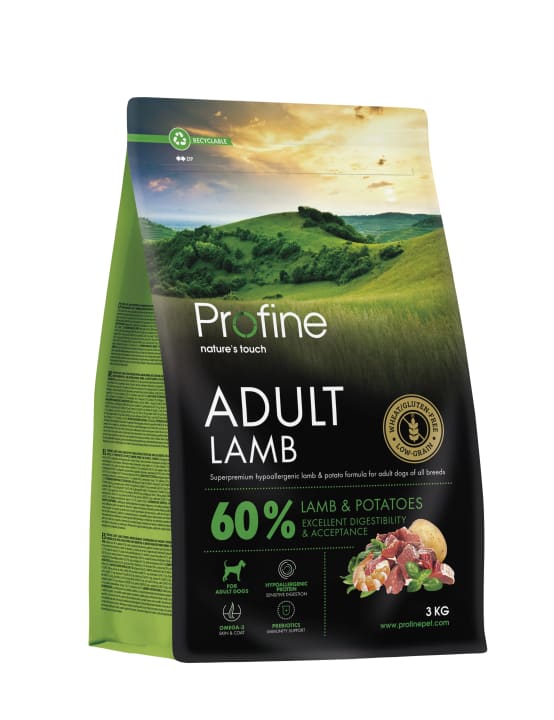 Profine Dog Adult Lamb & Potatoes 3 kg Profine