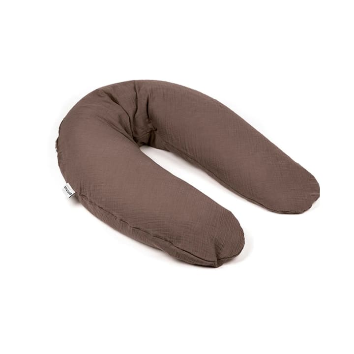Doomoo Amnings-gravidkudde Muslin Choklad Doomoo