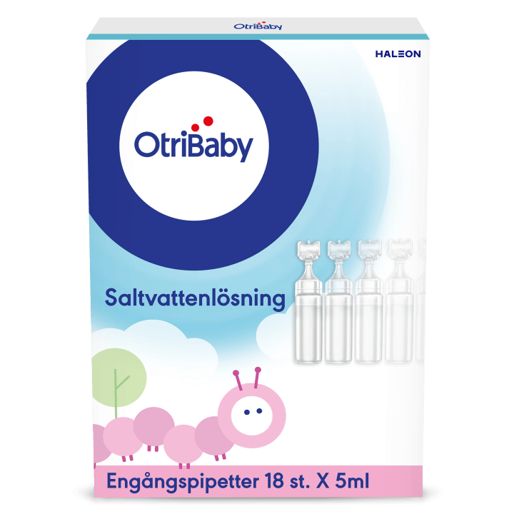 Otri-Baby Saltvattenlösning Engångspipetter 5 ml Otri-baby