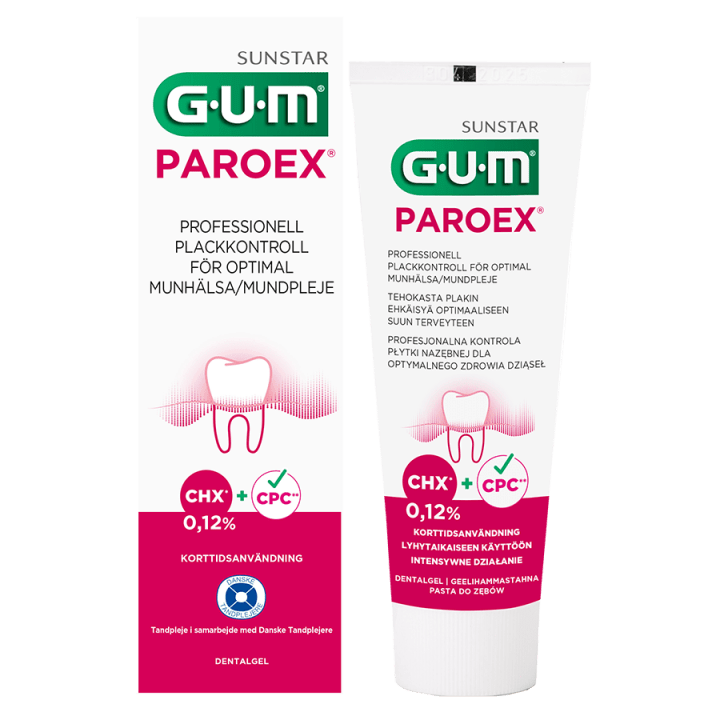 GUM Paroex Dentalgel 0,12% 75 ml Gum