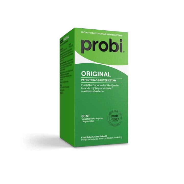 Probi Original Mjölksyrabakterier 80 kapslar Probi