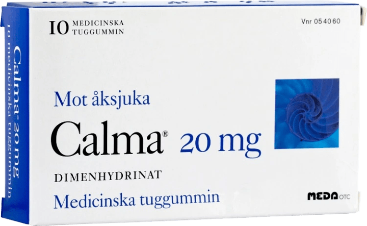 Calma medicinskt tuggummi 20 mg 10 st Calma