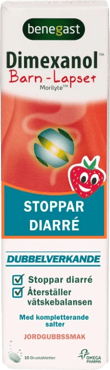 Dimexanol barn tablett 10 st Dimexanol