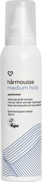 Hjärtats Hårmousse Oparfymerad 150 ml Hjärtats