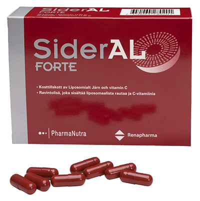 SiderAL Forte 30 kapslar SiderAl