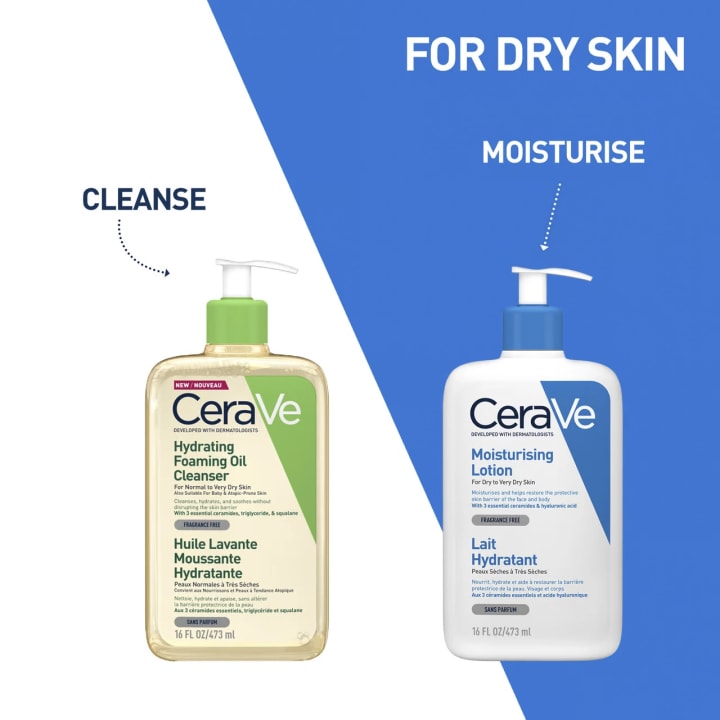 CeraVe Hydrating Foaming Oil Cleanser 473 ml Cerave