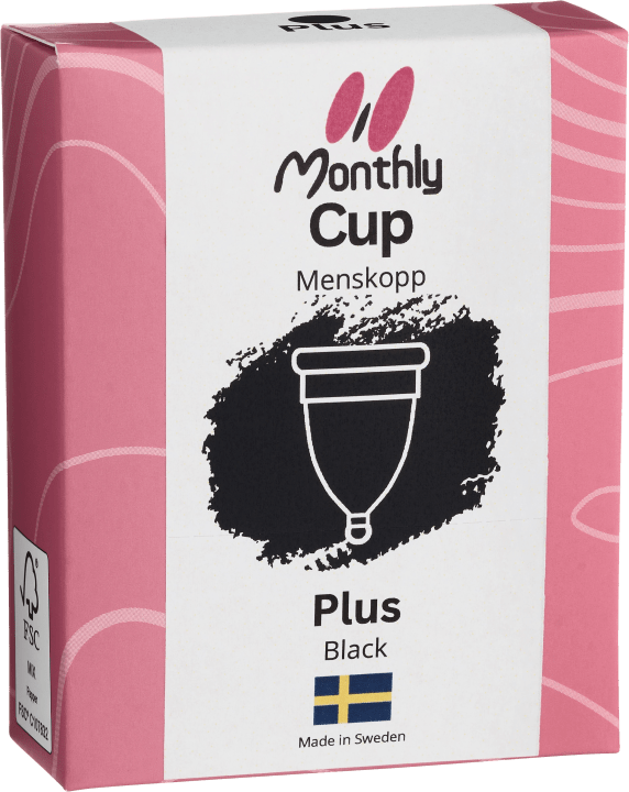MonthlyCup Plus Black 1 st MonthlyCup