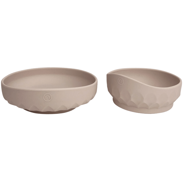 Najell Barntallrik & Skål Silikon Dune Beige Najell