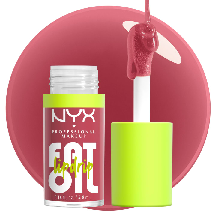 NYX Professional Makeup Fat Oil Lip Drip Lip Gloss 4,8 ml 09 Chillin' Like A Villian NYX Professional Makeup