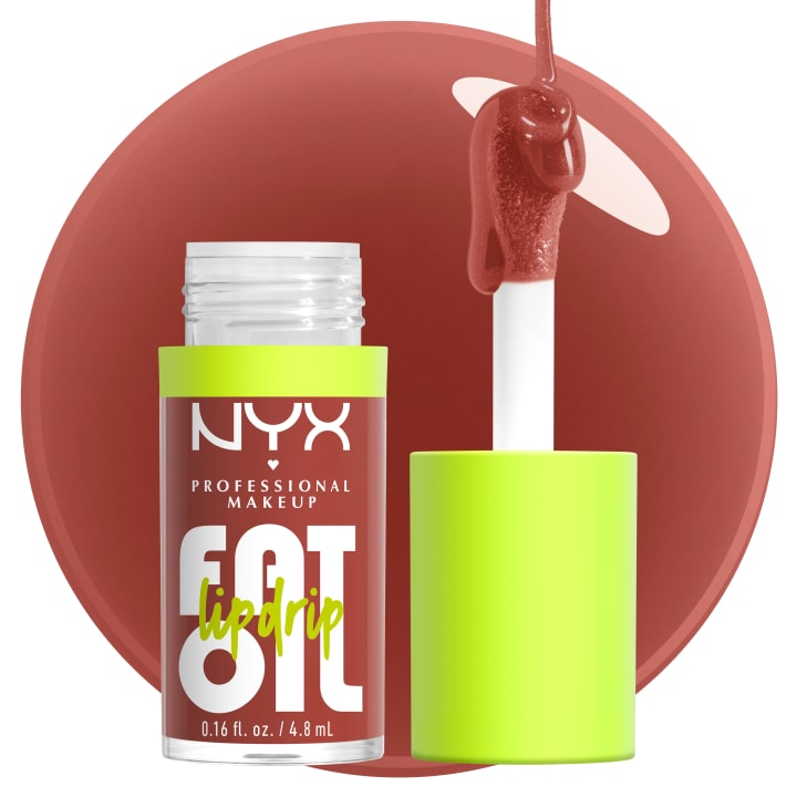 NYX Professional Makeup Fat Oil Lip Drip Lip Gloss 4,8 ml 10 Splash Of Cream NYX Professional Makeup