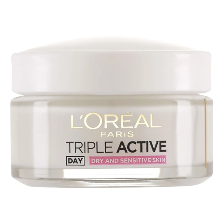 L'Oréal Paris Triple Active Protecting Day Moisturising Care Dry-Sensitive Skin 50 ml LOreal Paris