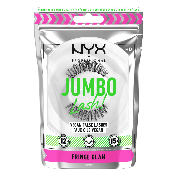 NYX Professional Makeup Jumbo Lash! Vegan False Lashes 04 Fringe Glam NYX Professional Makeup